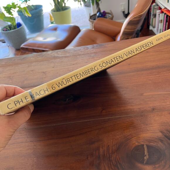 Carl Philipp Emmanuel Bach 6 Württembergische Sonaten Op2 LP Box 1978 Telefunken - Picture 9 of 10